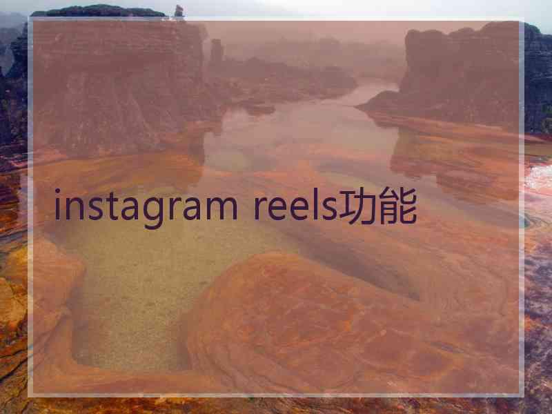 instagram reels功能