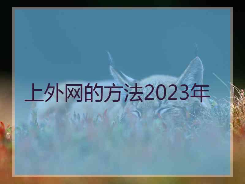 上外网的方法2023年